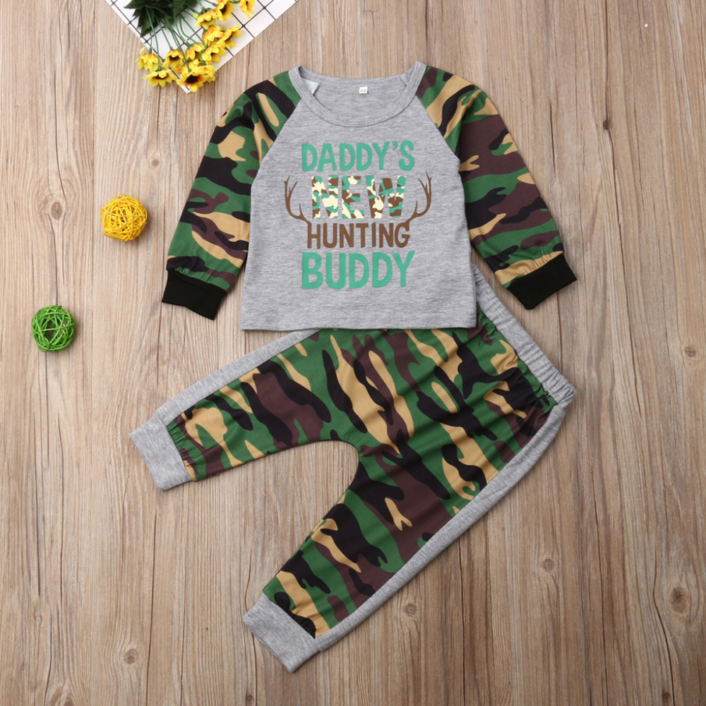 Daddy's New Hunting Buddy Boys Outfit